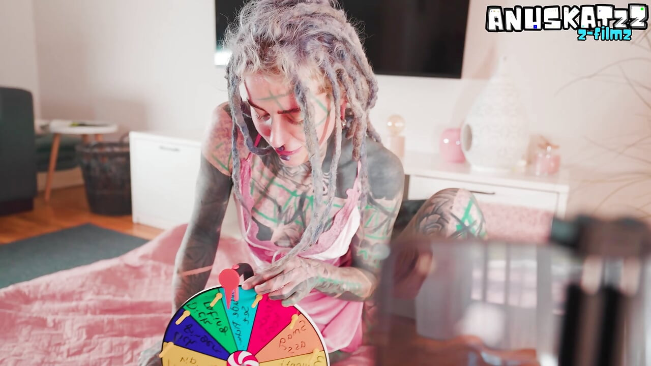 Tattooed Camgirl's Live Show Interrupted by Rough Surprise Fuck