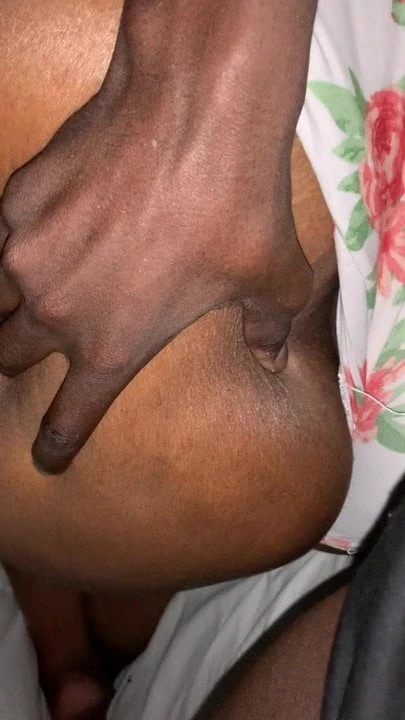 Sbbw Ebony Phat Dimple Booty Getting Rubbed on 2