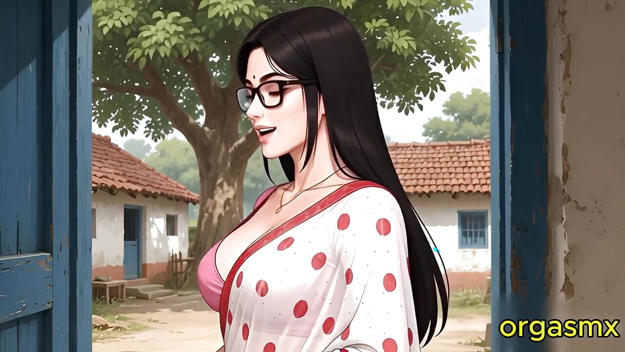 Desi Hot Puja Auntie Romantic Night - MILF
