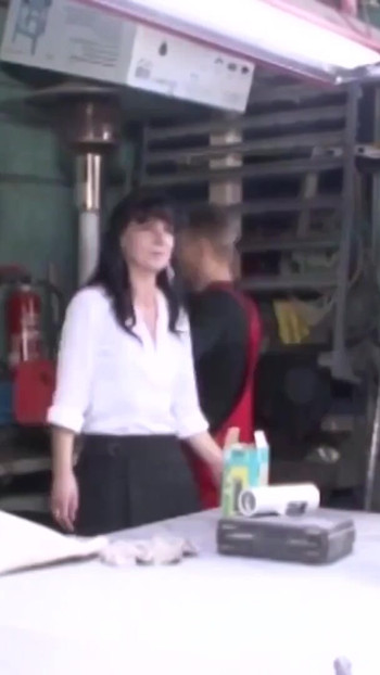 Powerful moment from "German couples fuck for pocket money in front of the camera"