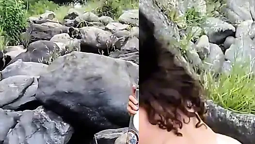 Sepong kontol asli - cewek latina sange nyepong kontol orang asing