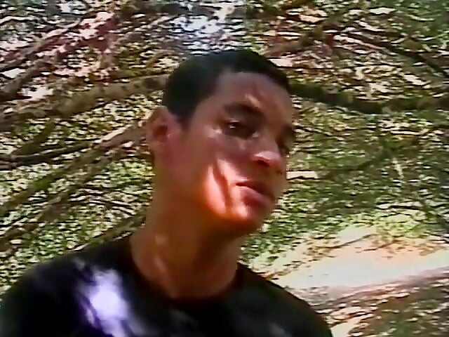Sweet Latino Man Loving Outdoors