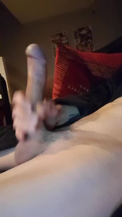 Bigcock wank and cum