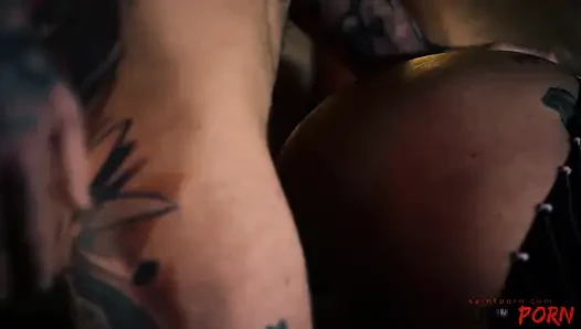 Lexi Ward Takes a Load on Her Booty