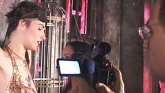 Watch behind the scenes footage of kinky BDSM girls in action