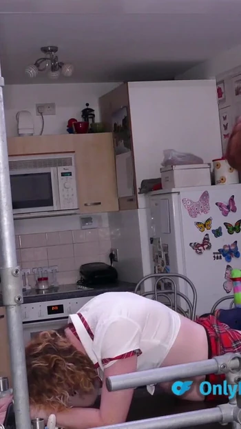 Stunning moment from "Sexy MILF Lisa bareback anal fucking with horny TGirl and DILF"