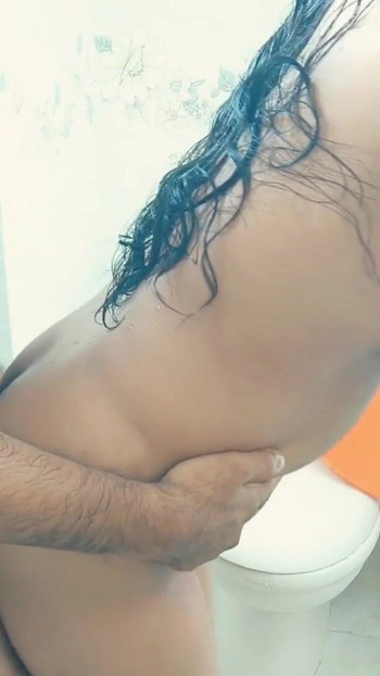 Epic moment from ""StepBrother and stepsister taking a bath"sexy Indian girl"