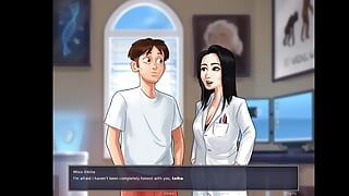 与科学老师的所有性爱场景 - 紧致阴户 - 学生老师 - 动画色情游戏