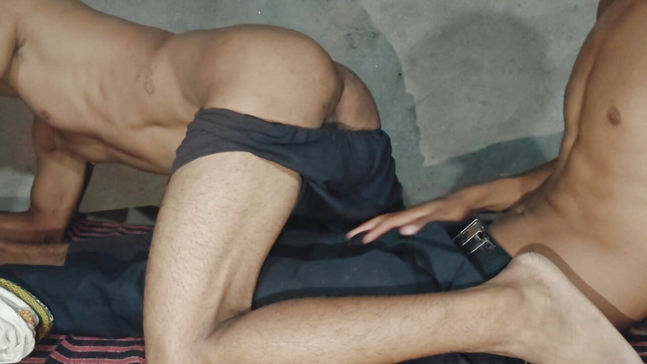Desi romantic with big cock fucked by friend