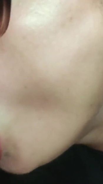 Please Don't Tell Anyone! I'd Do Anything! MILF Stepmom Sloppy Blowjob with Cum in Mouth From His Naughty Stepson