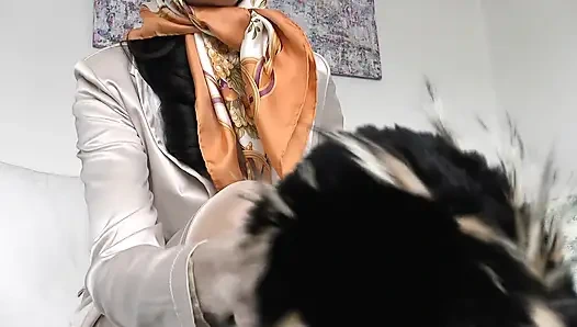 Мастурбирую в платке и почувствоваю мех твоей госпожи на твои соски, леди Виктория Валенте