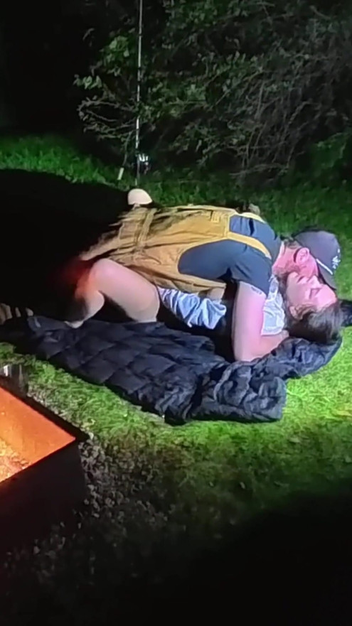 Wife Fucks Country Boy Outside in the Forest | Clip 1
