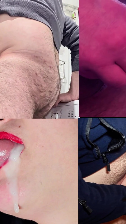 Hajrá a korai magömlés összeállítására! Osztott képernyő | 3. klip