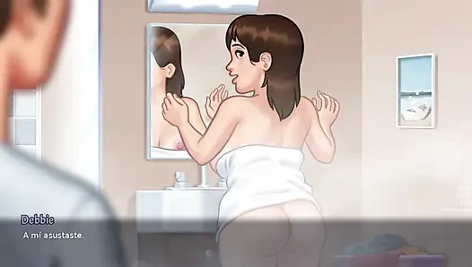 Let your penis be only for mommy Stepson - summertime saga +18 hentai