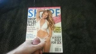Wichsen &amp; Cumming auf Britney Spears Shape Mag