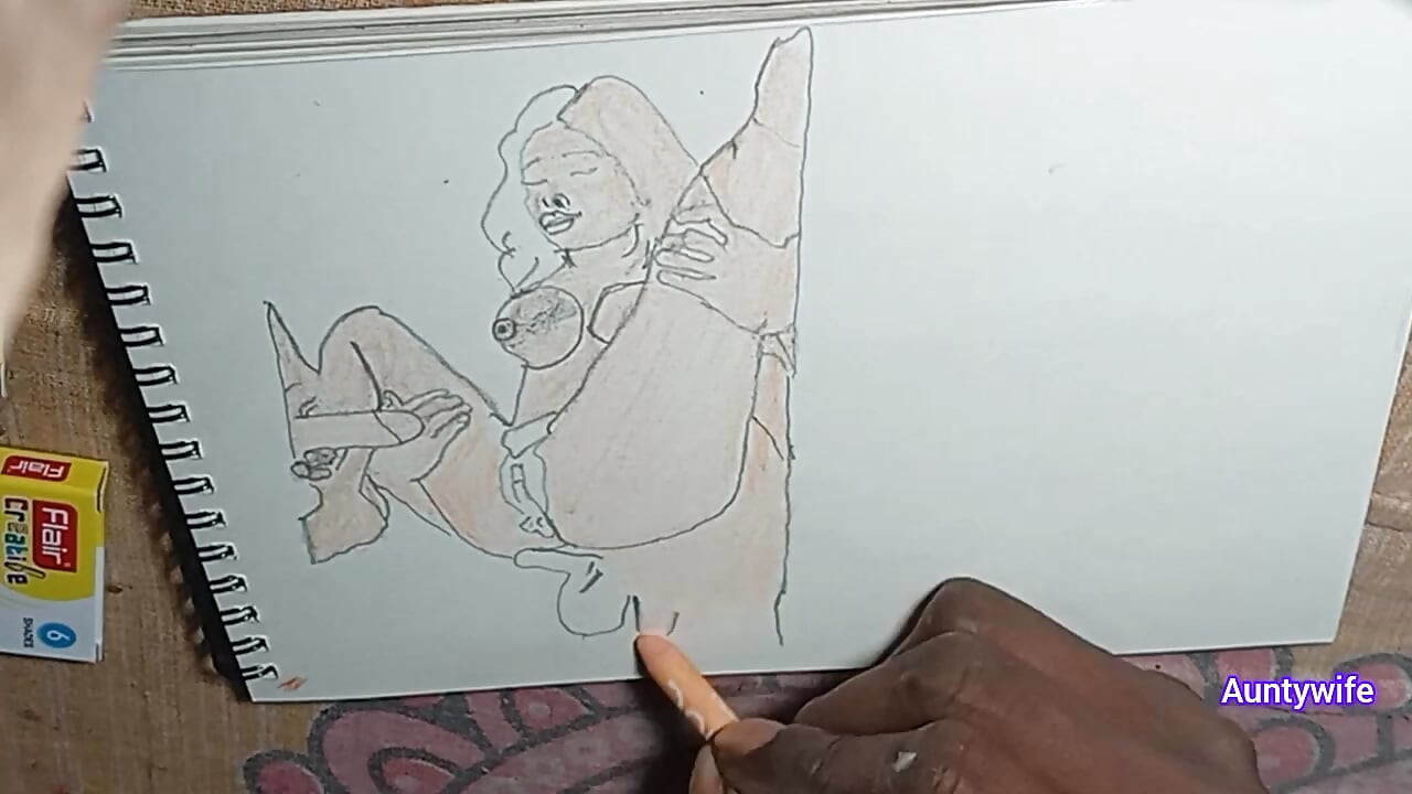 First Time Wife Shared With Friend Emotional Drawing Art