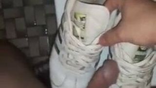 Fuck &cum  my wifes adidas country rip sneaker