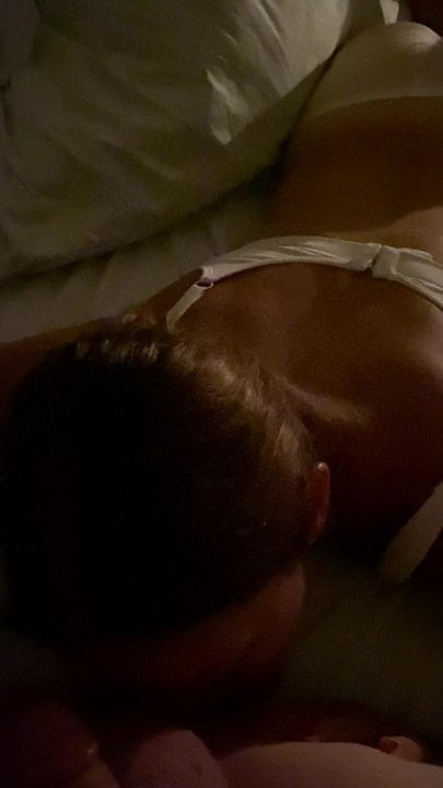 MILF sucking away!