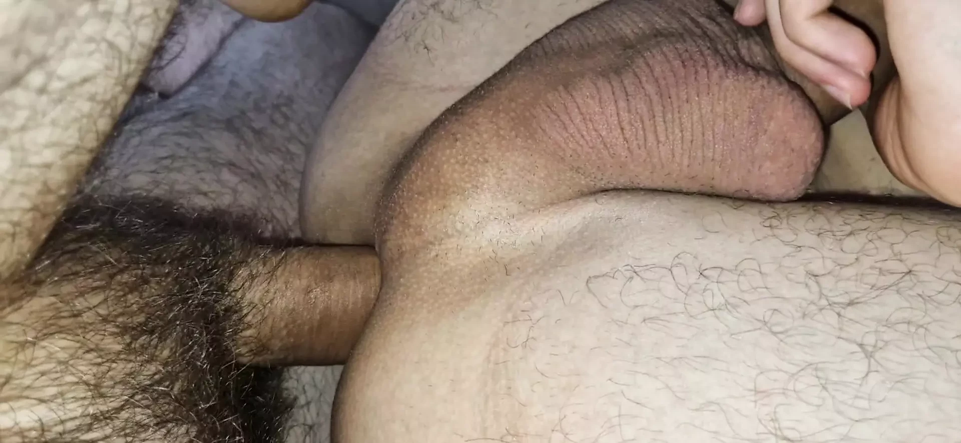 Milky Sissy Femboy eats cum with her narrow smooth ass from daddy!