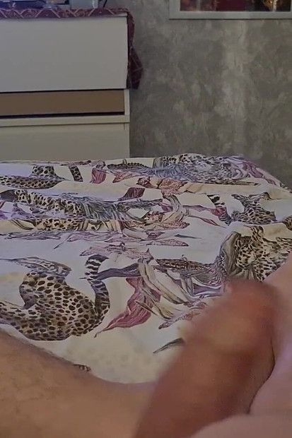 I Love Playing with My Stiff Cock Waiting for a Wet Hole