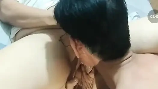 Shes on the process to make orgasm