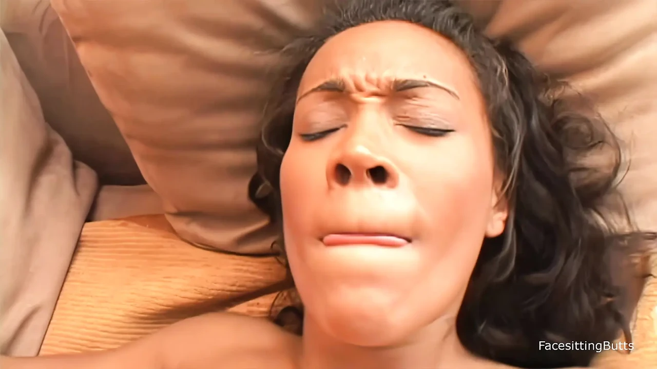 The beauty of big tits Jordin Skye protrudes her remarkable posterior onto a large, dark phallus.