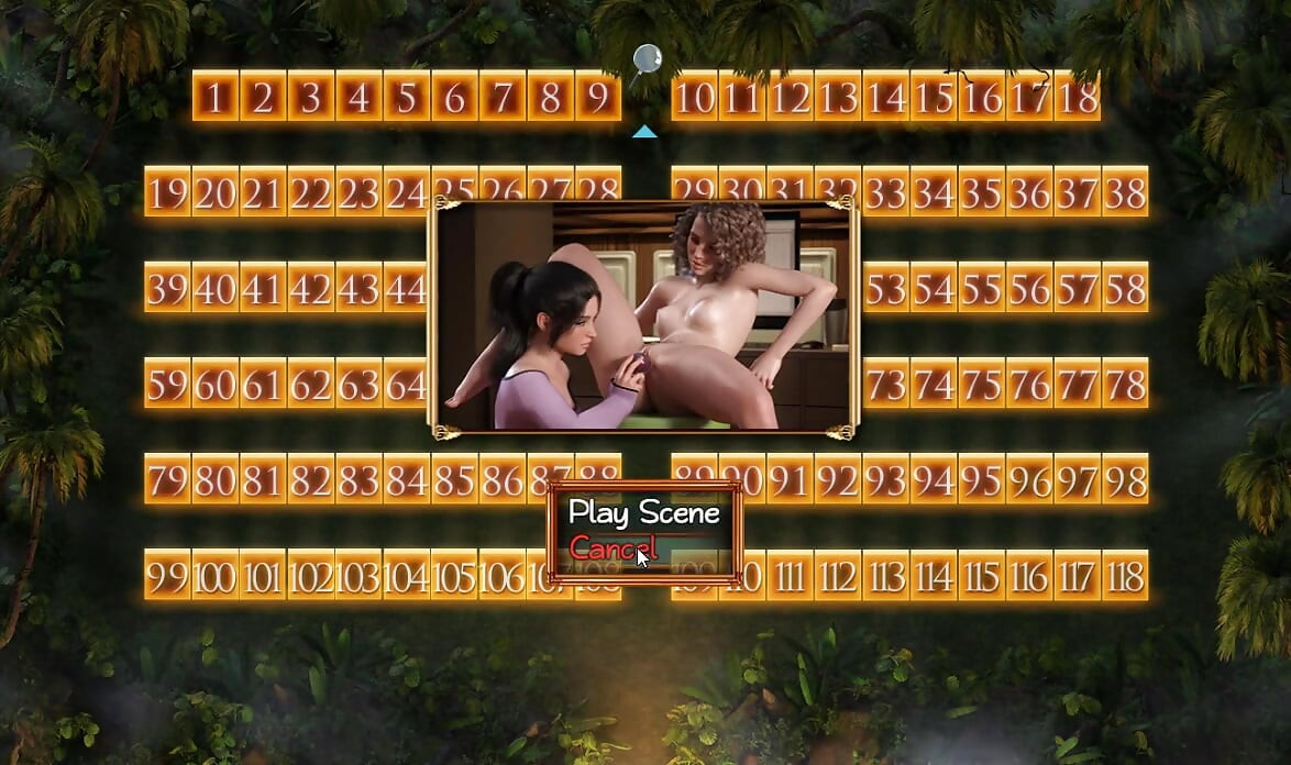 Treasure of Nadia - 66,67 -  gameplay - roleplay - anal  sex threesome and handjob by milf