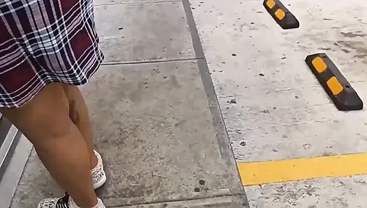 Mollig im Badezimmer der Pizzeria des kleinen Cäsar in Veracruz