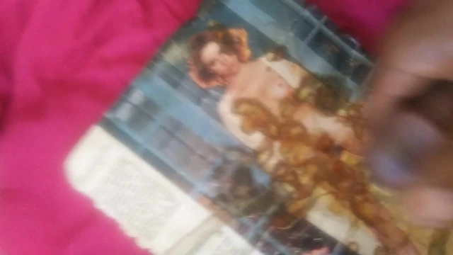 KOJO'S CUM TRIBUTE ON OLD MAGAZINE