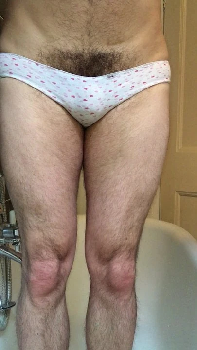 Very small wet panties