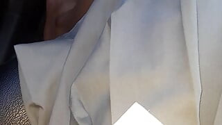 Asian Crossdresser Cum Wearing Grey School Girl Uniform