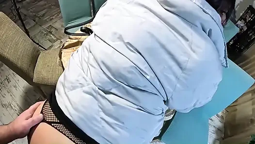 Dicke Titten, Cameltoe & Deepthroat JOI - Versaute Blowjob, Gesichtsfick & Spermaspiel