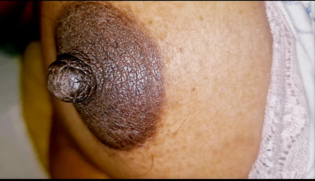 My black nipples playing my stepson