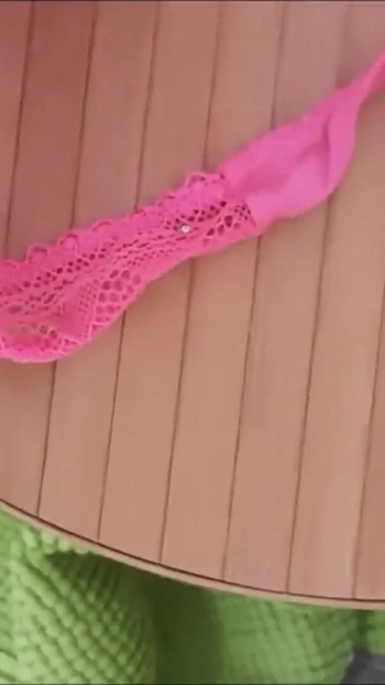 Memorable moment from "Cumpilation on Sabrinas tiny strings and big Toys with a lot of cum"