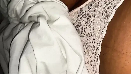 My girlfriend's friend records herself and sent me the video