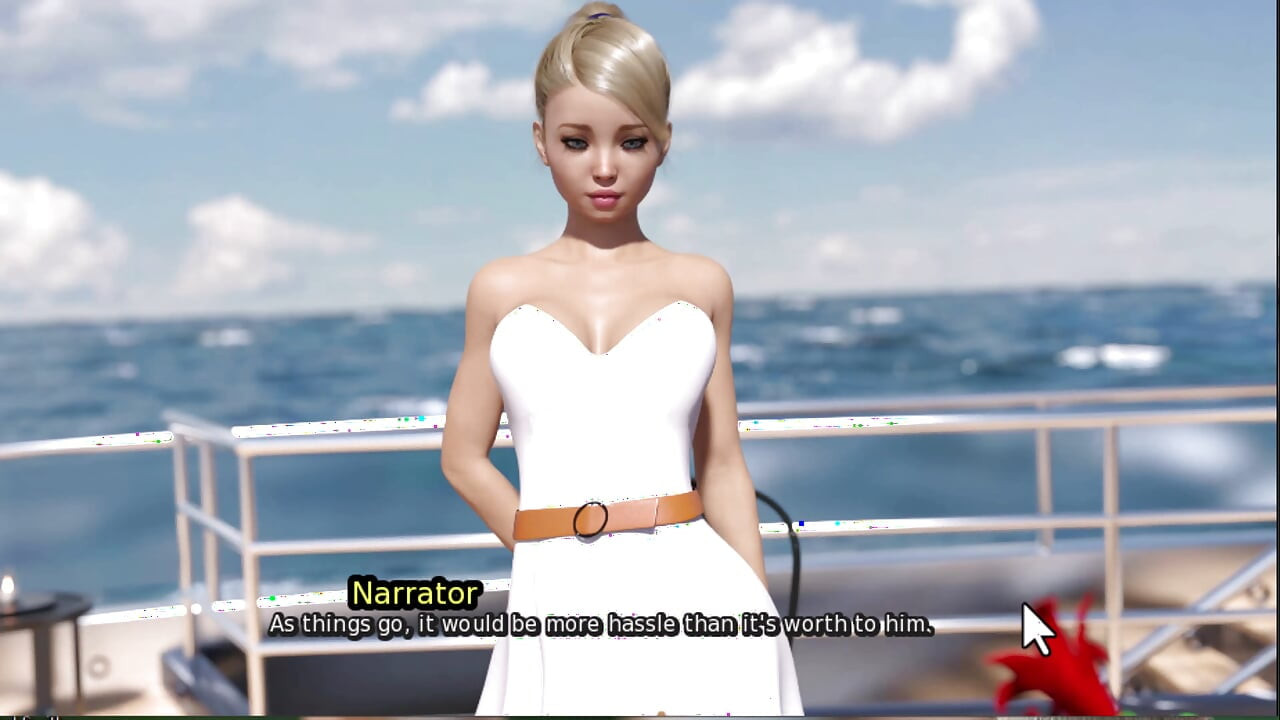 Lewd Island - its nice on the yacht