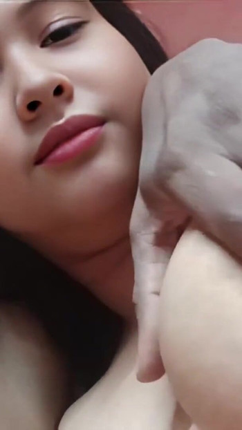 MY STEPBROTHER TOUCH MY BIG TITS AND I RUB HIS HUGE DICK MUST WATCH | Clip 1