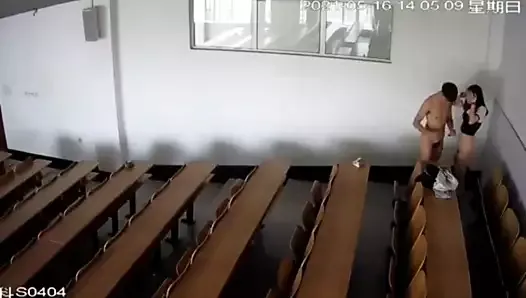 Chinese university classroom fuck
