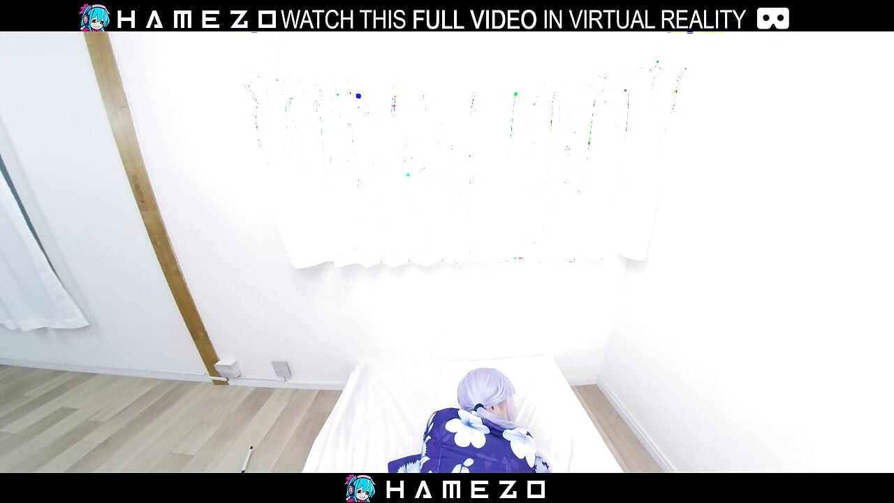 Japoneza Mio Ichihara este futută mai tare ca niciodată, până când ejaculează, în VR.