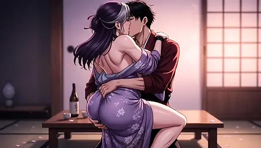 Мачеха и пасынки с большими сиськами