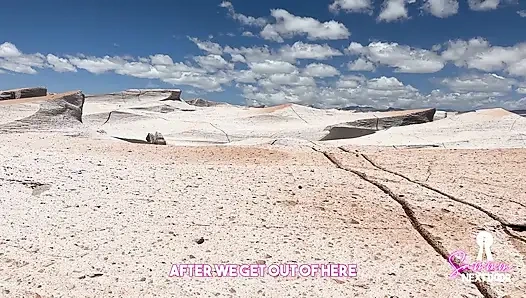 Blowjob quickie di depan umum mengarah ke ngentot pacar mungil di rumah - date night