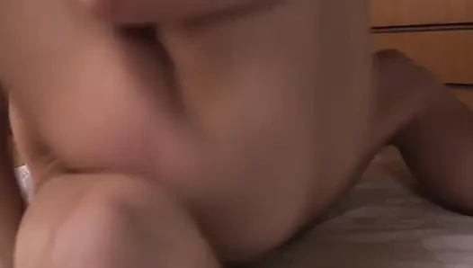 A111G07 My son's can't stop getting aroused as my mother indulges in masturbation in the kitchen! Carnal sex beyond the boundaries of family!