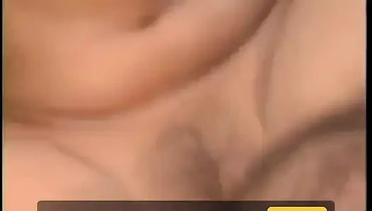 Hot girl with nice tits rides on a big thick cock
