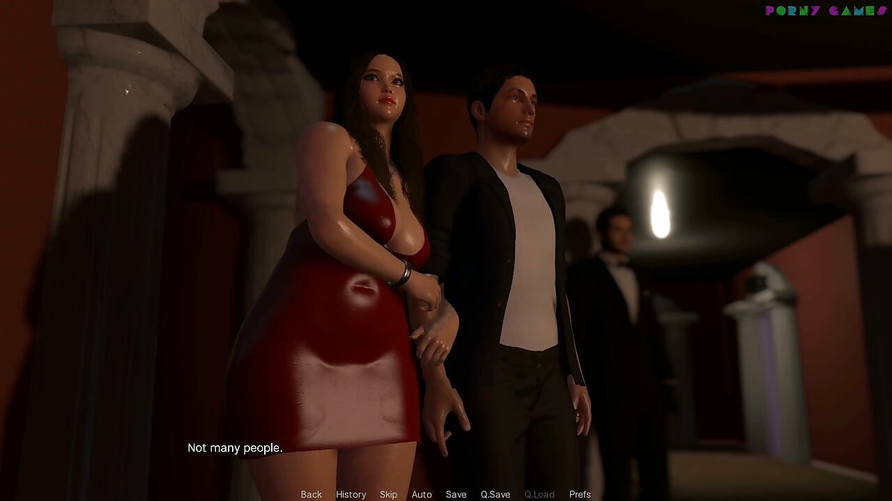 Friendly Housewife by White Foam - Young Couple Goes for the First Time at a Swinger Club 16