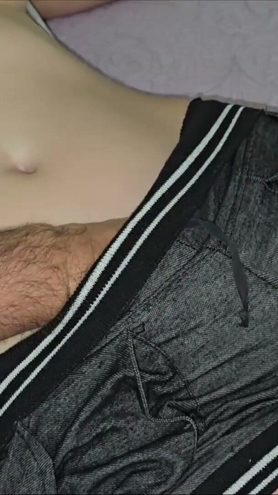 Stepsister allowed me to touch her cameltoe while parents went from home | Clip 1