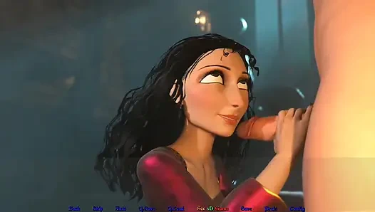 Long Curly Hair Anal