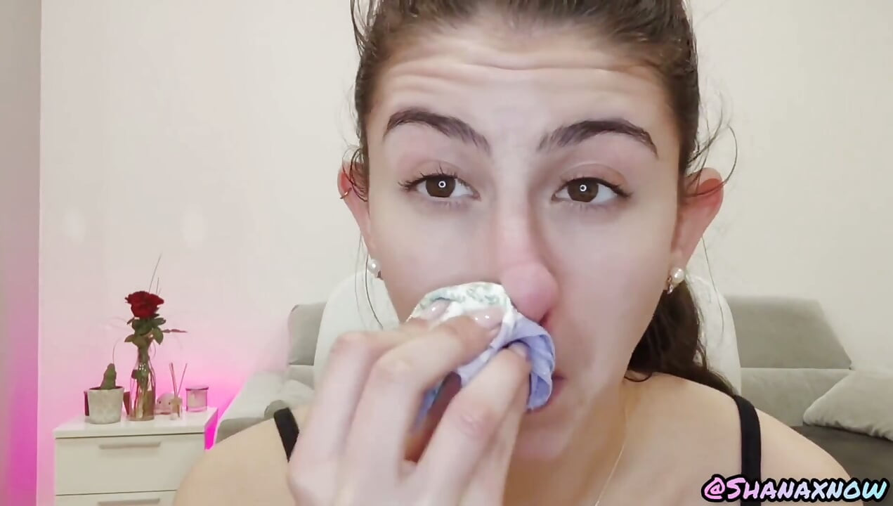 Fetish Hard Nose Blowing and Rubbing