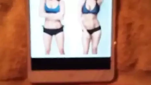 WWE Bella Twins cum tribute #2