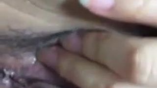 Horny hairy pussy