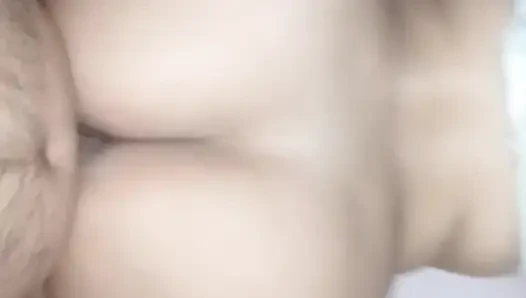 Desi Pakistani girl beautiful view of her ass during romance